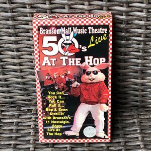 Branson Mall Music Theatre 50's At The Hop Live VHS Tape